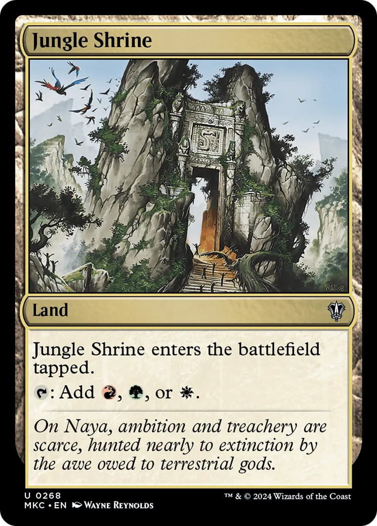 Reliquaire de la jungle — Murders at Karlov Manor Commander — Magic: The Gathering