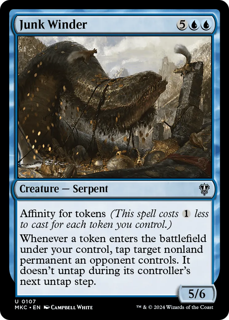 Junk Winder — Murders at Karlov Manor Commander — Magic: The Gathering