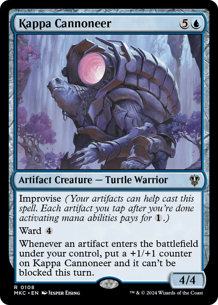 Kappa Cannoneer — Murders at Karlov Manor Commander — Magic: The Gathering