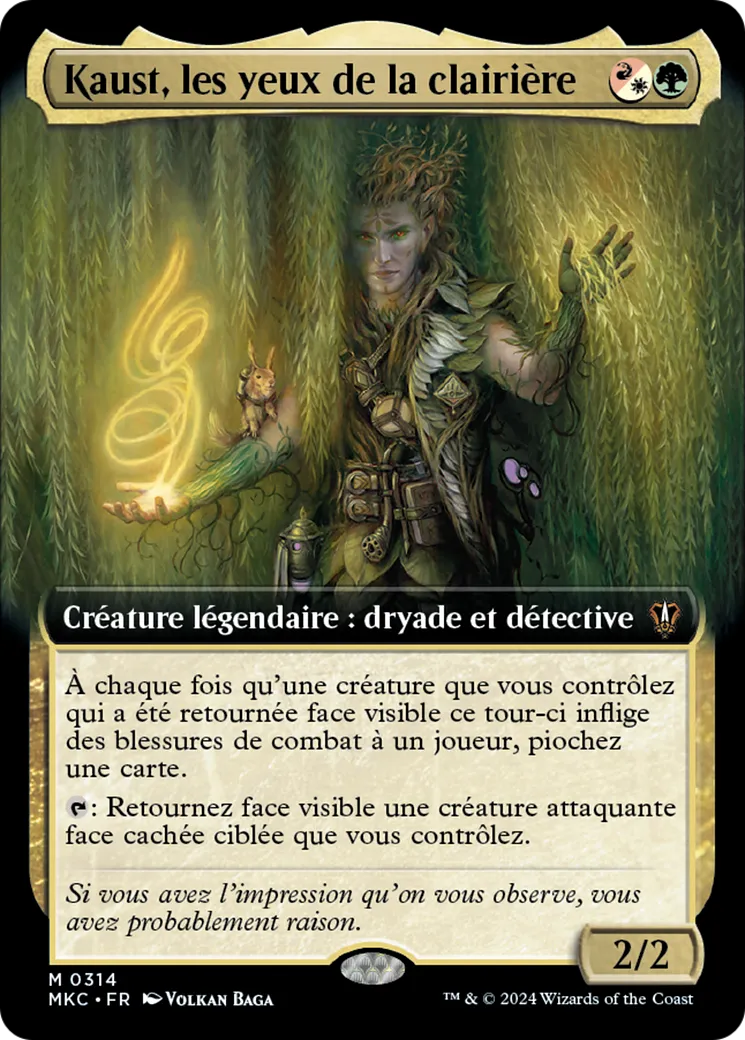 Kaust, les yeux de la clairière — Murders at Karlov Manor Commander — Magic: The Gathering