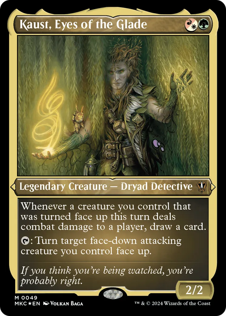 Kaust, les yeux de la clairière — Murders at Karlov Manor Commander — Magic: The Gathering