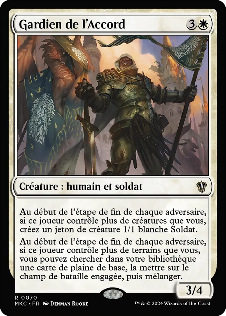 Gardien de l'Accord — Murders at Karlov Manor Commander — Magic: The Gathering