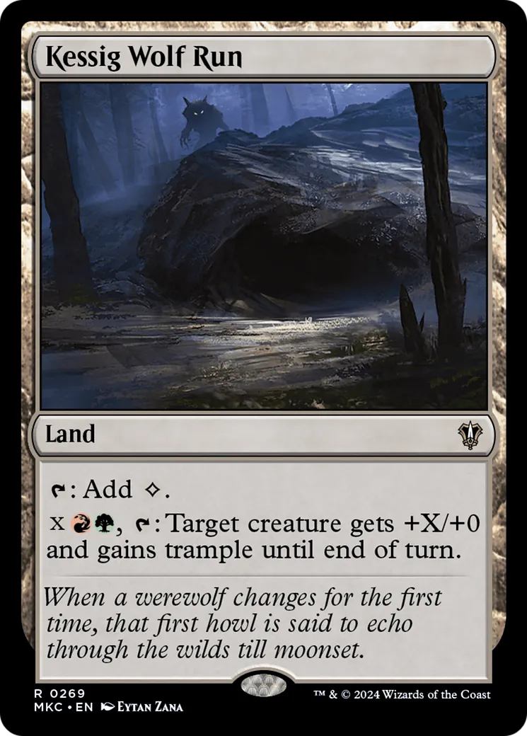 Kessig Wolf Run — Murders at Karlov Manor Commander — Magic: The Gathering