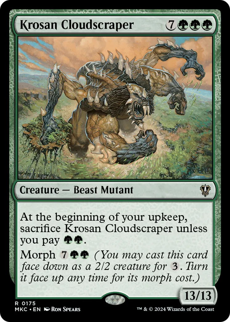 Écorche-nuage krosian — Murders at Karlov Manor Commander — Magic: The Gathering