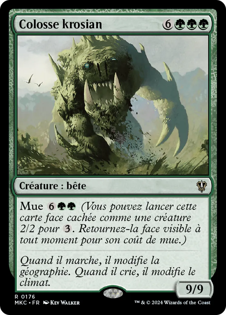 Colosse krosian — Murders at Karlov Manor Commander — Magic: The Gathering