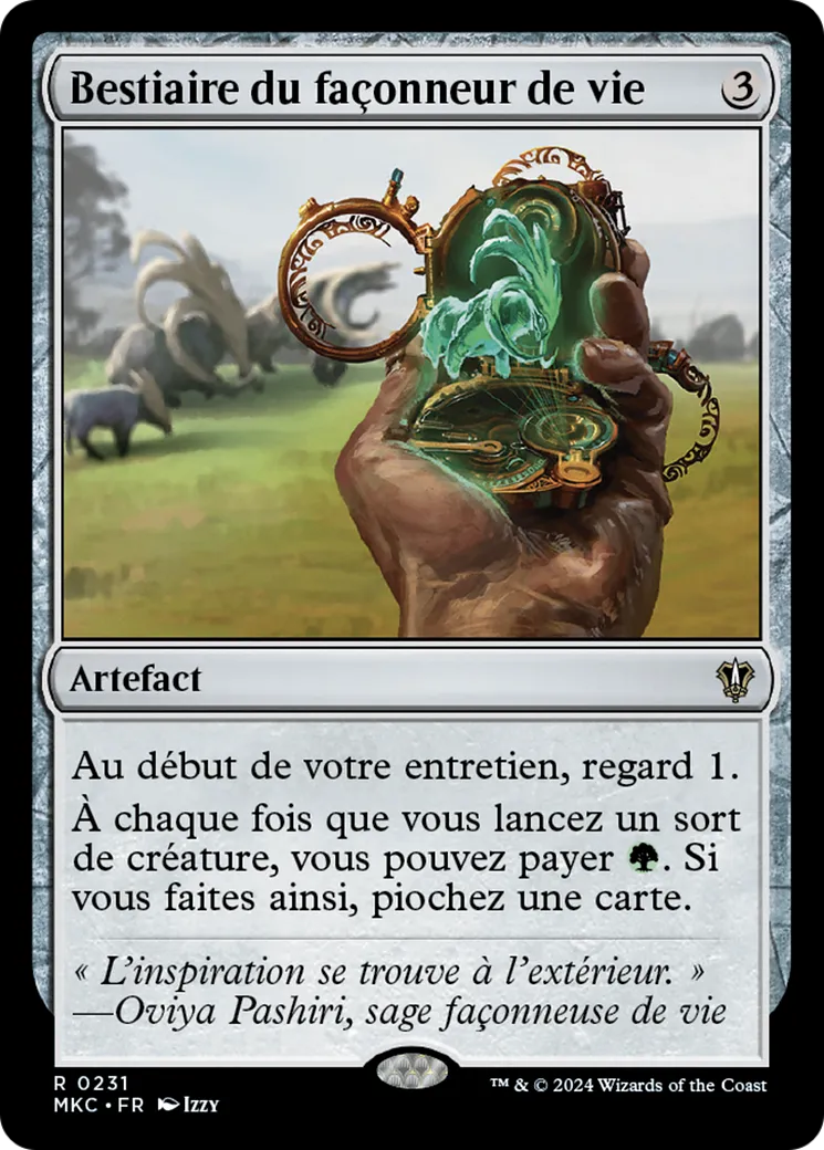 Bestiaire du façonneur de vie — Murders at Karlov Manor Commander — Magic: The Gathering