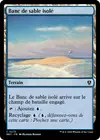 Product image for Banc de sable isolé