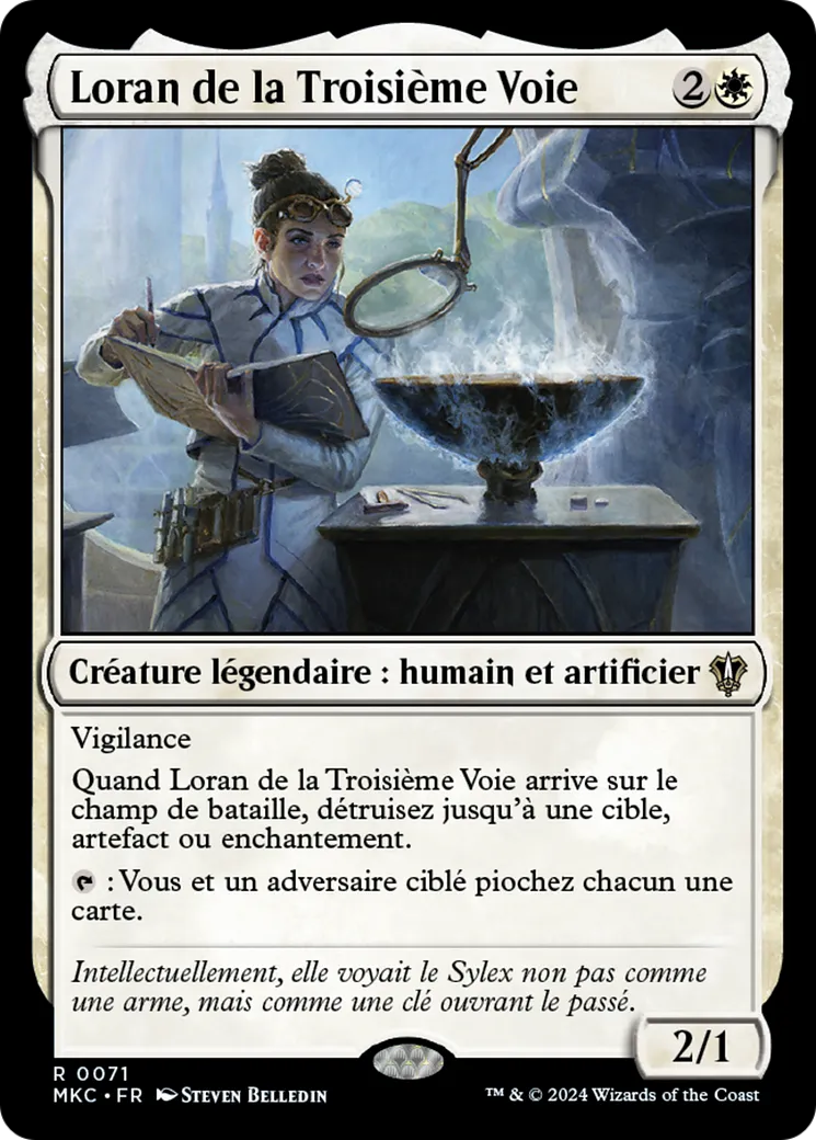 Loran de la Troisième Voie — Murders at Karlov Manor Commander — Magic: The Gathering