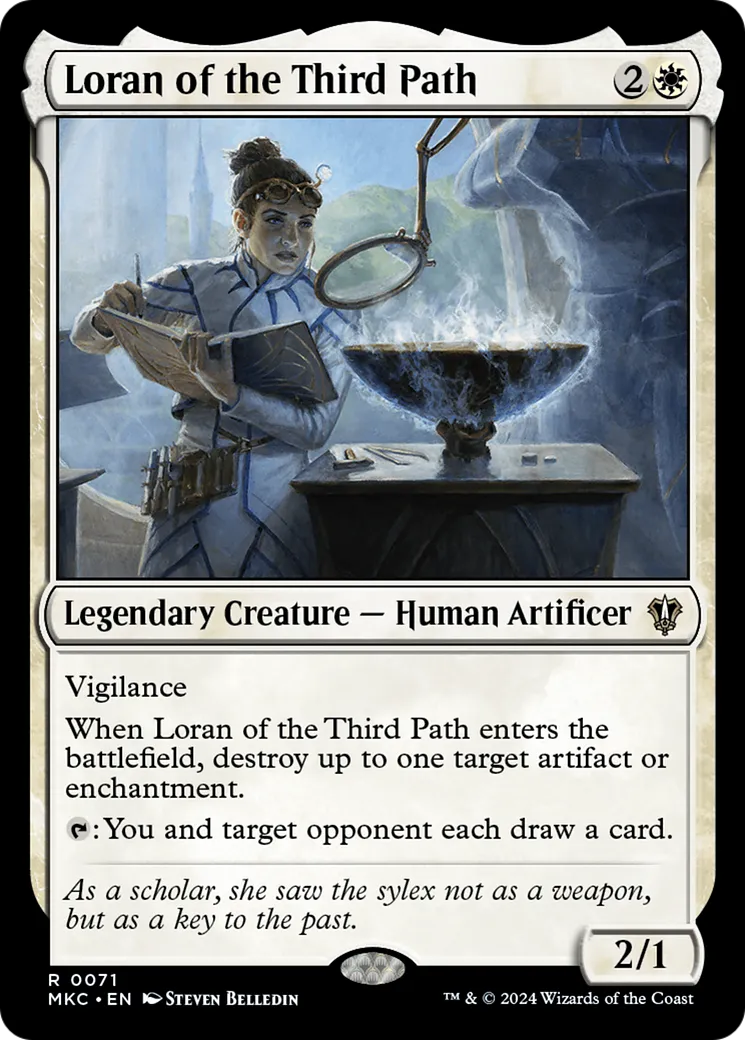 Loran of the Third Path — Murders at Karlov Manor Commander — Magic: The Gathering