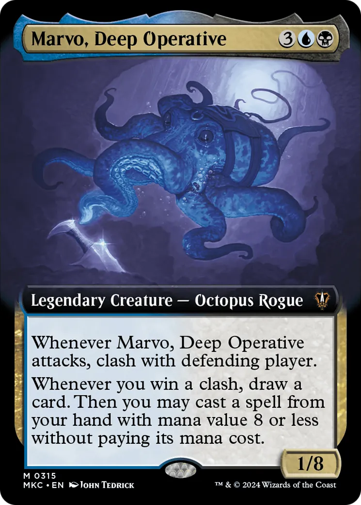 Marvo, Deep Operative — Murders at Karlov Manor Commander — Magic: The Gathering