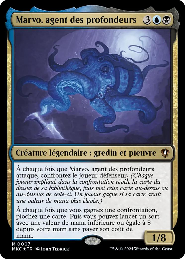 Marvo, agent des profondeurs — Murders at Karlov Manor Commander — Magic: The Gathering
