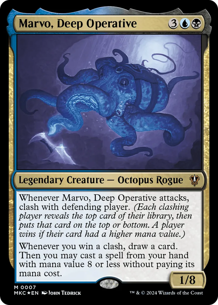 Marvo, agent des profondeurs — Murders at Karlov Manor Commander — Magic: The Gathering