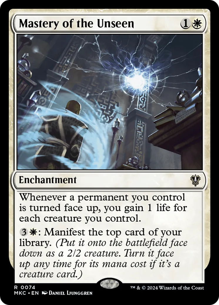 Mastery of the Unseen — Murders at Karlov Manor Commander — Magic: The Gathering