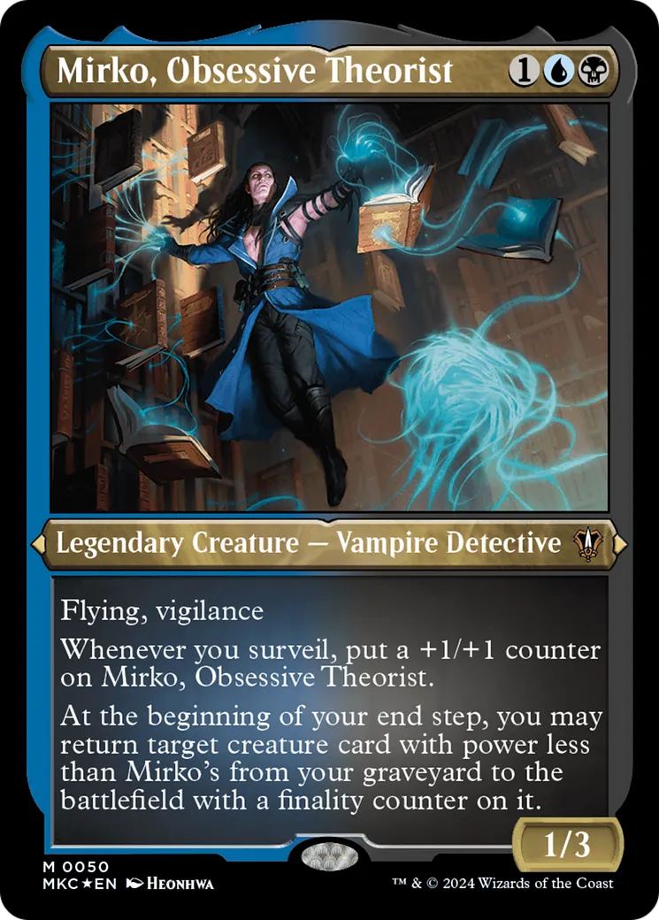 Mirko, théoriste obsessionnel — Murders at Karlov Manor Commander — Magic: The Gathering