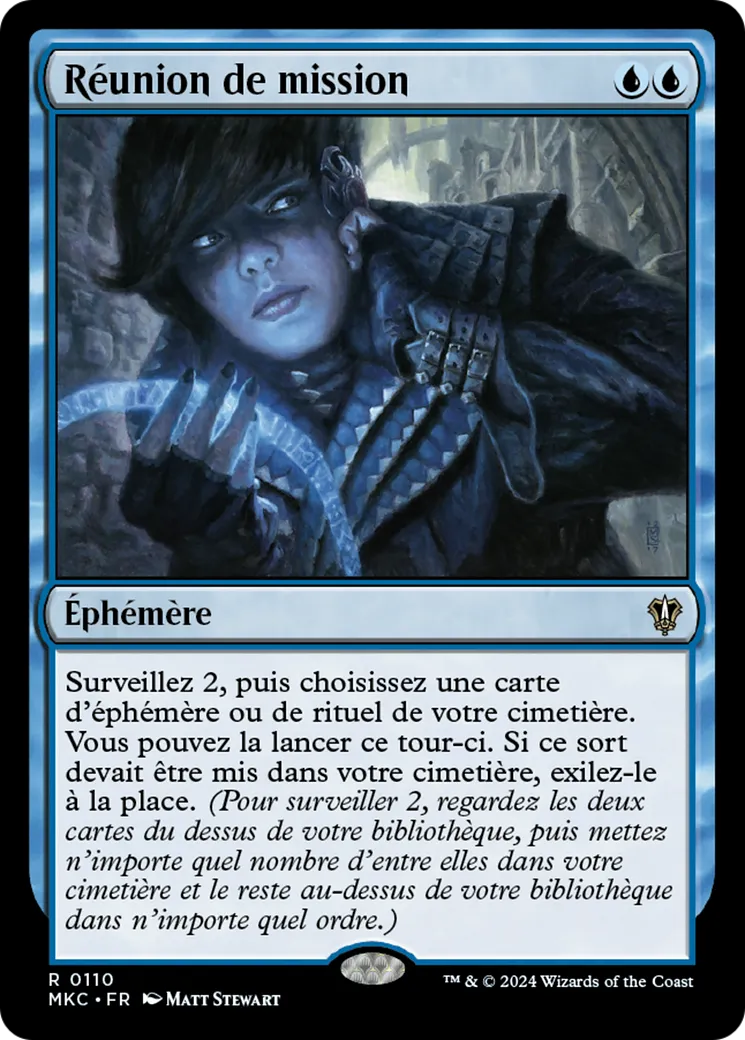 Réunion de mission — Murders at Karlov Manor Commander — Magic: The Gathering
