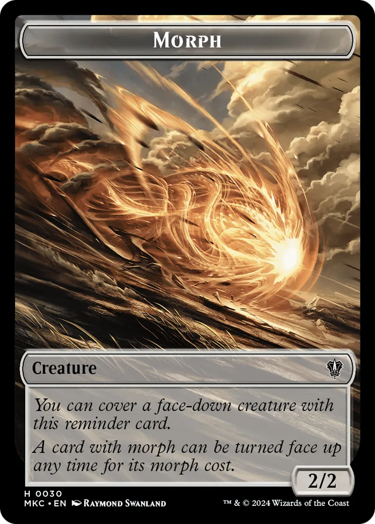 Morph — Murders at Karlov Manor Commander — Magic: The Gathering