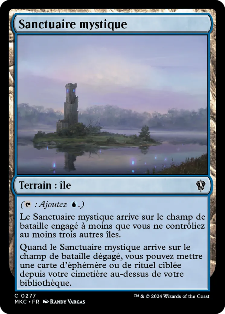Sanctuaire mystique — Murders at Karlov Manor Commander — Magic: The Gathering