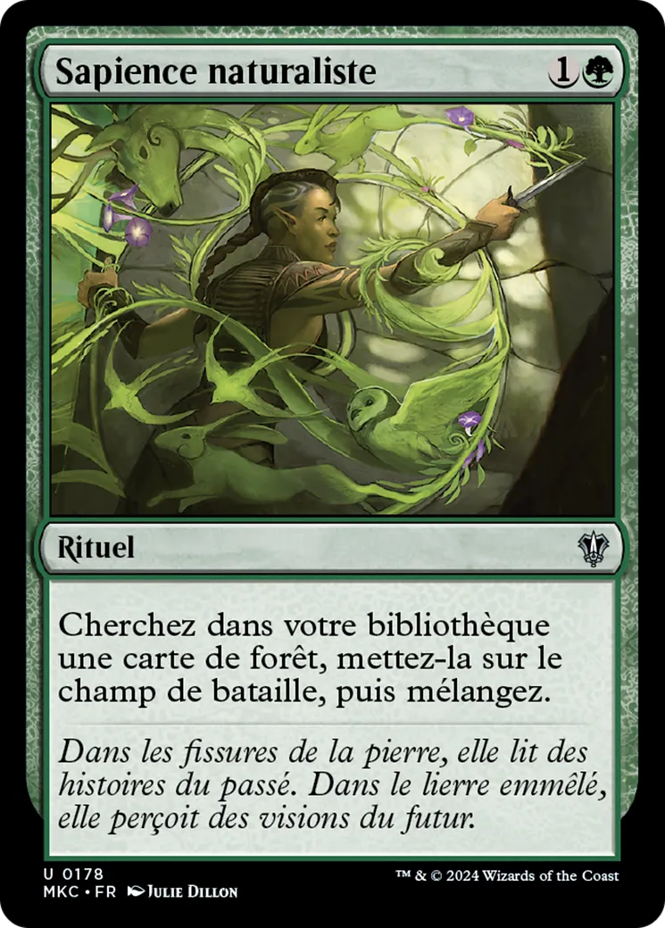 Sapience naturaliste — Murders at Karlov Manor Commander — Magic: The Gathering