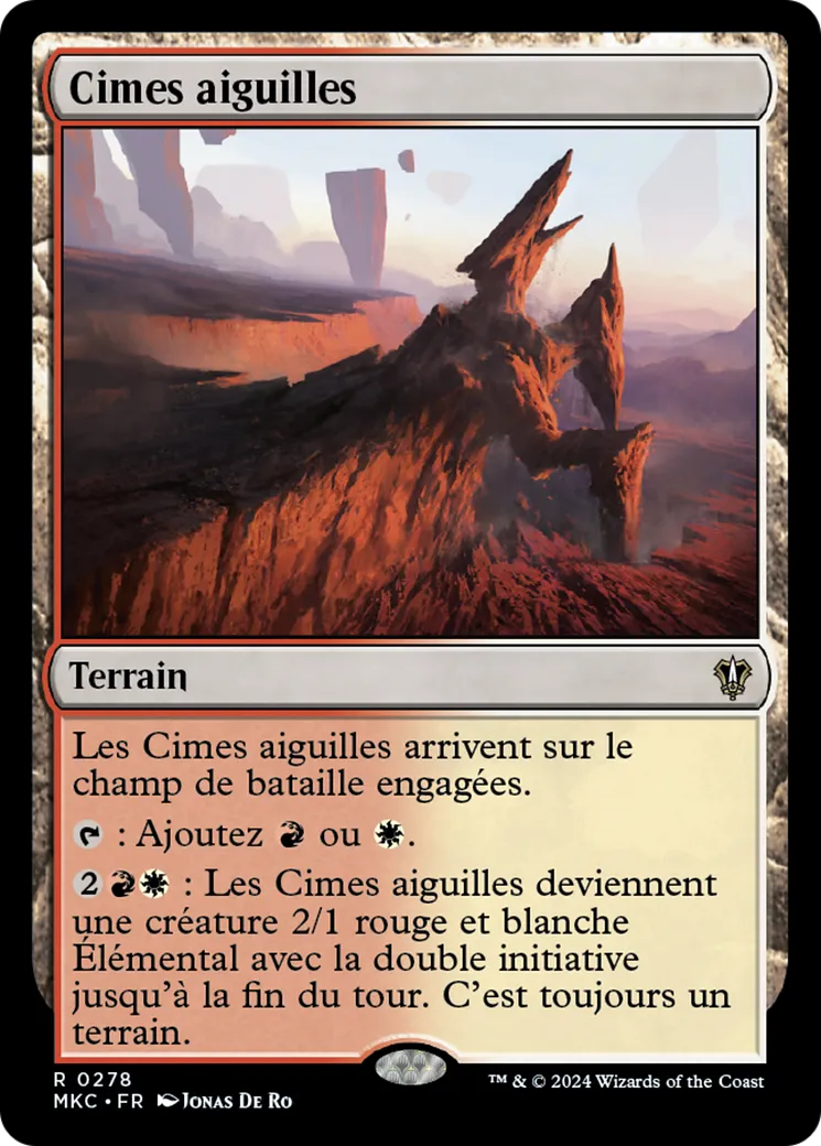 Cimes aiguilles — Murders at Karlov Manor Commander — Magic: The Gathering