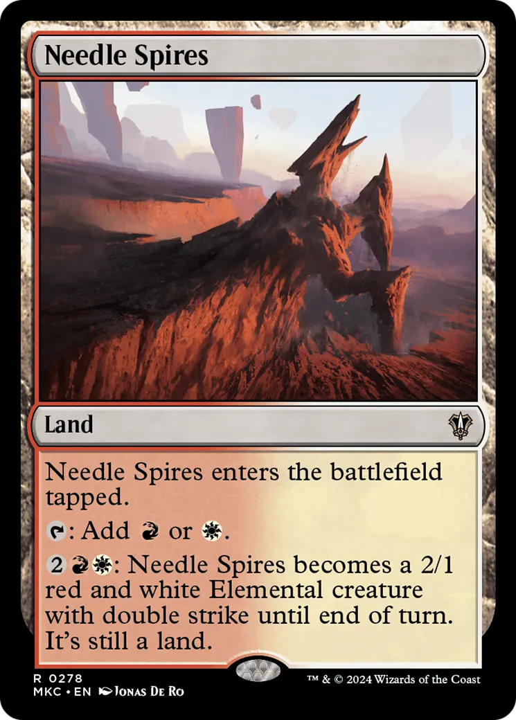 Needle Spires — Murders at Karlov Manor Commander — Magic: The Gathering