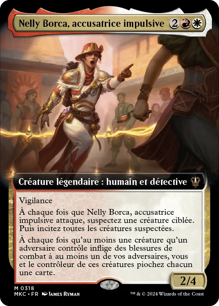 Nelly Borca, accusatrice impulsive — Murders at Karlov Manor Commander — Magic: The Gathering