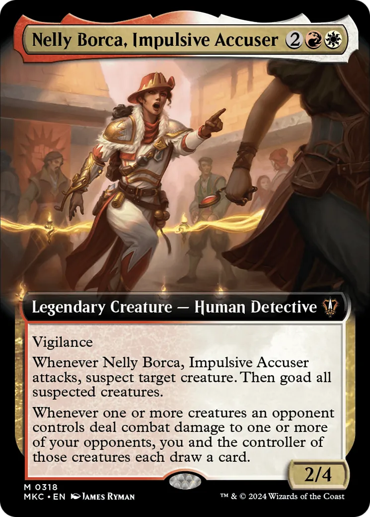 Nelly Borca, Impulsive Accuser — Murders at Karlov Manor Commander — Magic: The Gathering