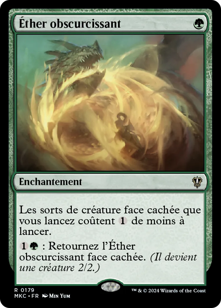 Aether obscurcissant — Murders at Karlov Manor Commander — Magic: The Gathering
