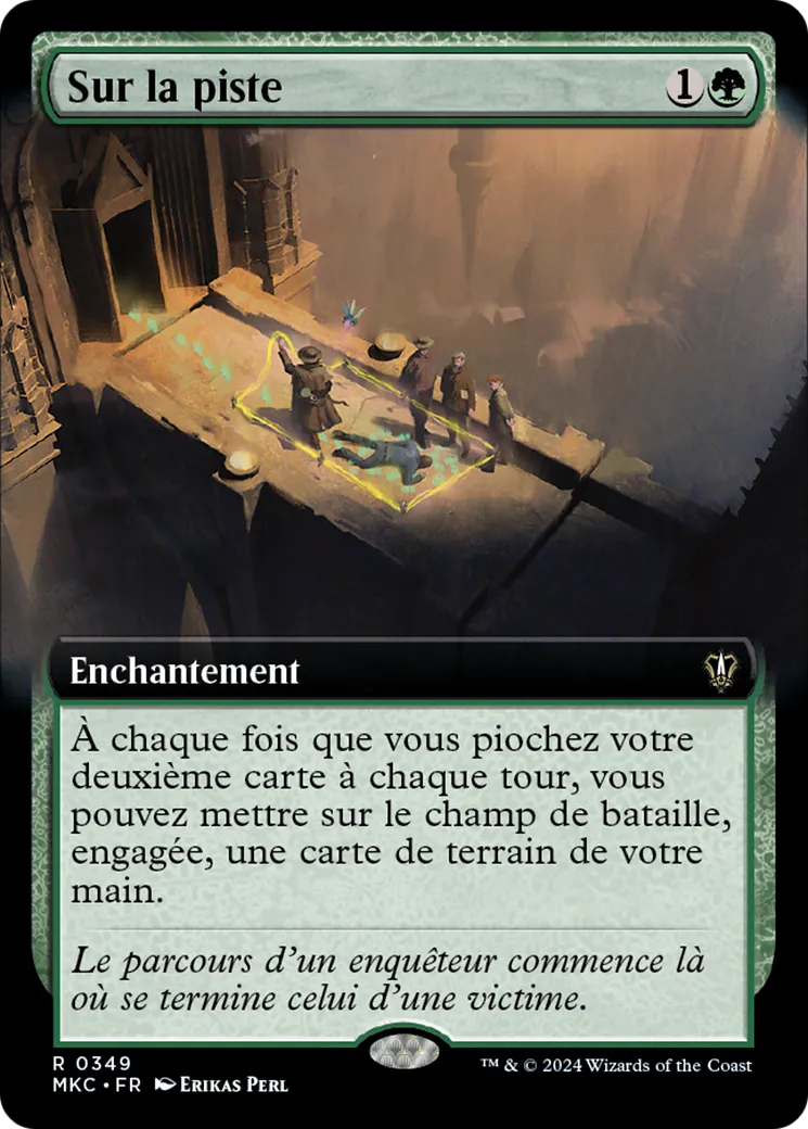 Sur la piste — Murders at Karlov Manor Commander — Magic: The Gathering