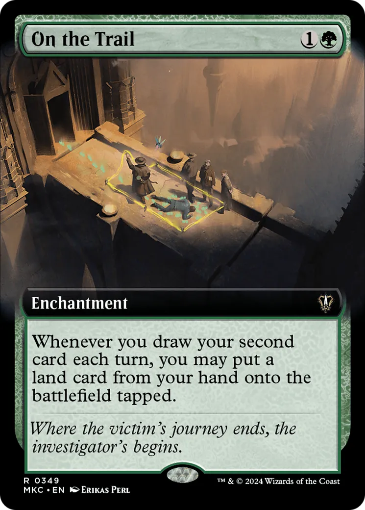 On the Trail — Murders at Karlov Manor Commander — Magic: The Gathering