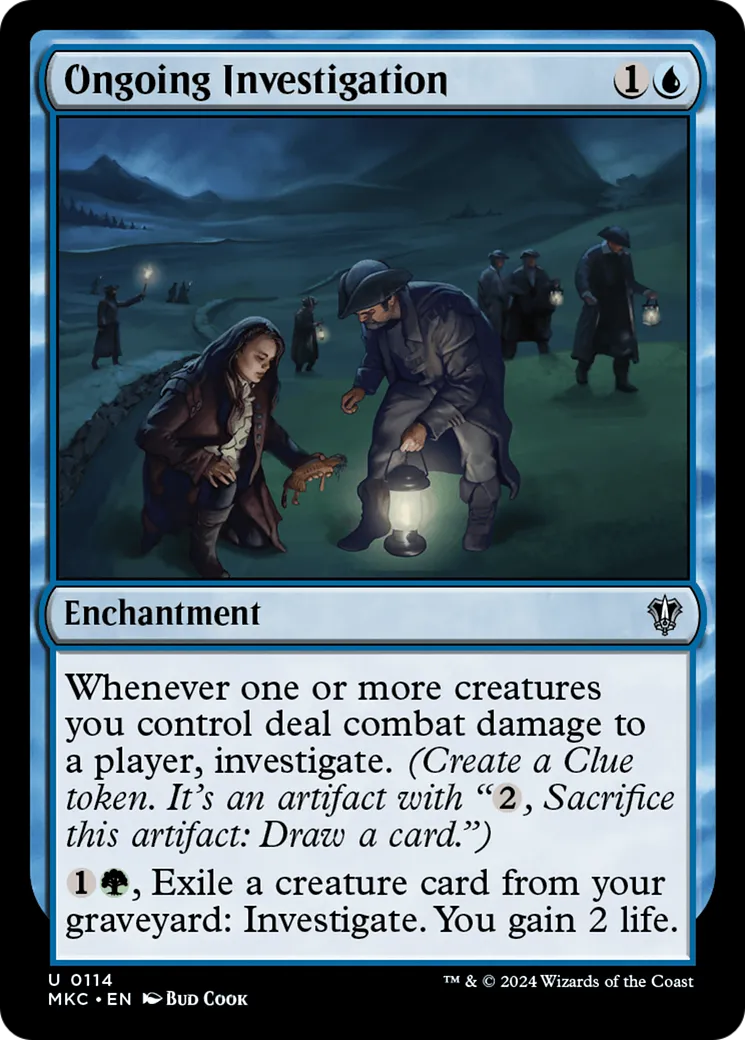Enquête en cours — Murders at Karlov Manor Commander — Magic: The Gathering