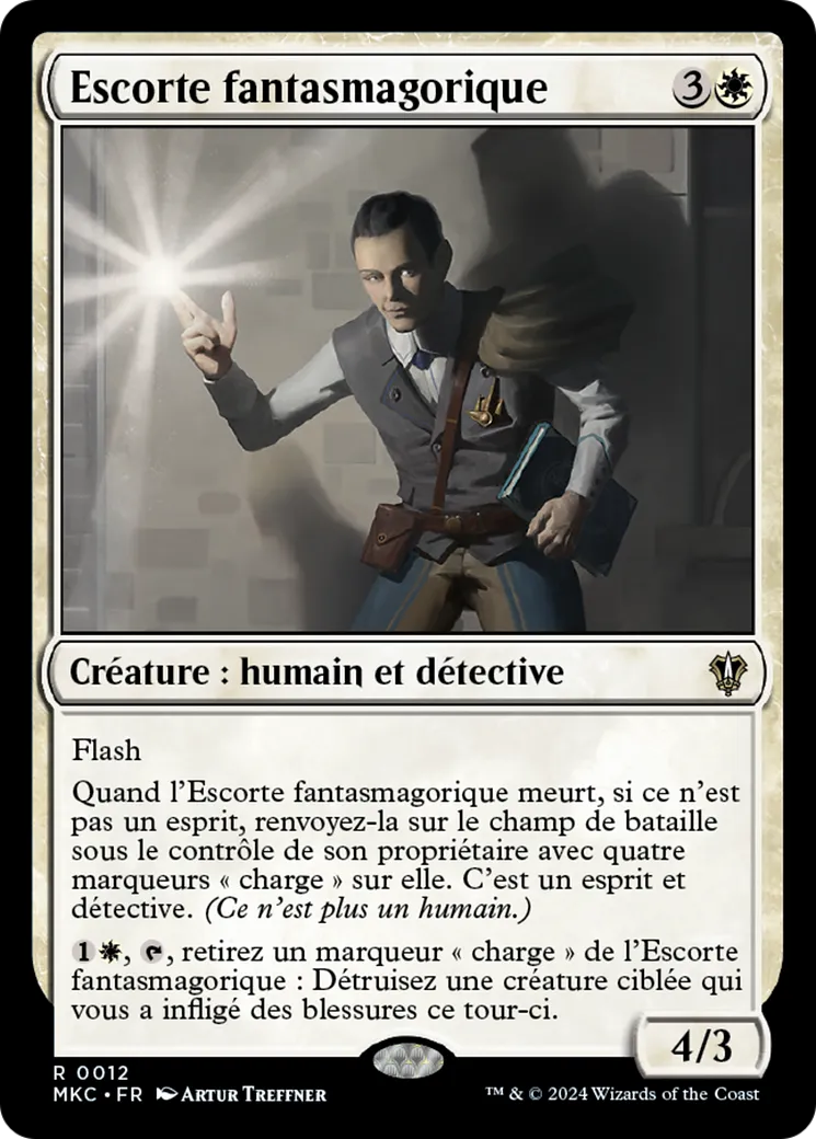 Escorte fantasmagorique — Murders at Karlov Manor Commander — Magic: The Gathering