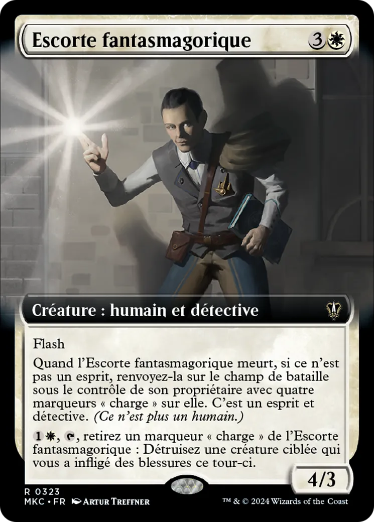Escorte fantasmagorique — Murders at Karlov Manor Commander — Magic: The Gathering