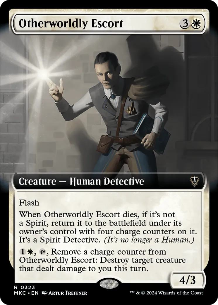 Otherworldly Escort — Murders at Karlov Manor Commander — Magic: The Gathering