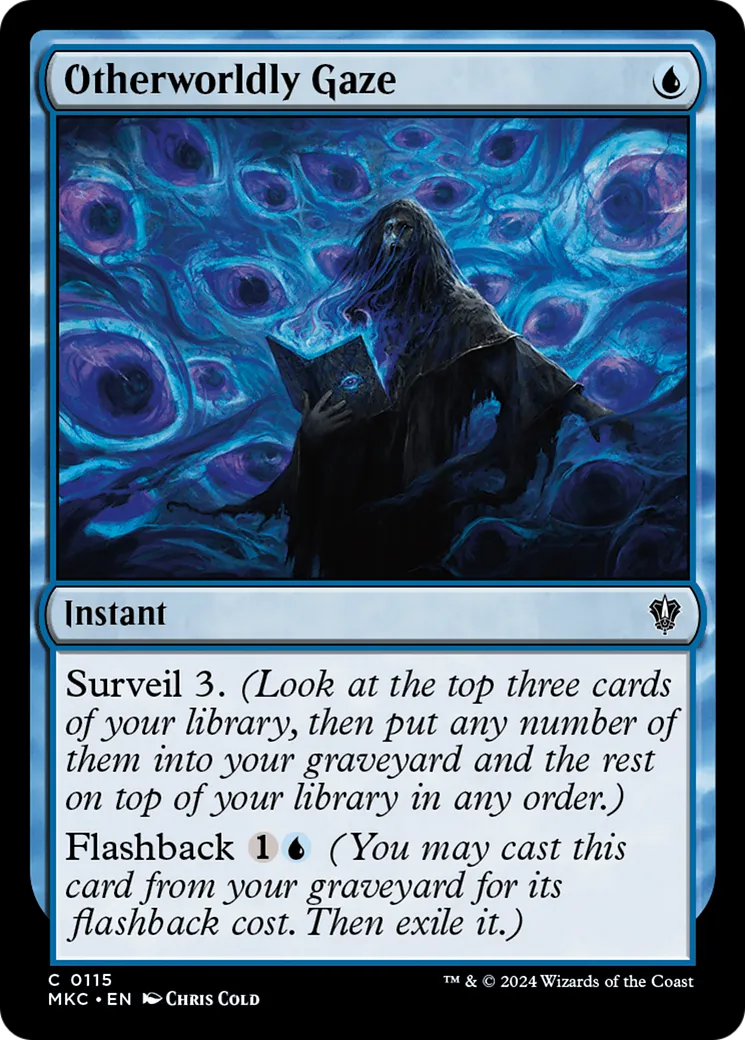 Otherworldly Gaze — Murders at Karlov Manor Commander — Magic: The Gathering