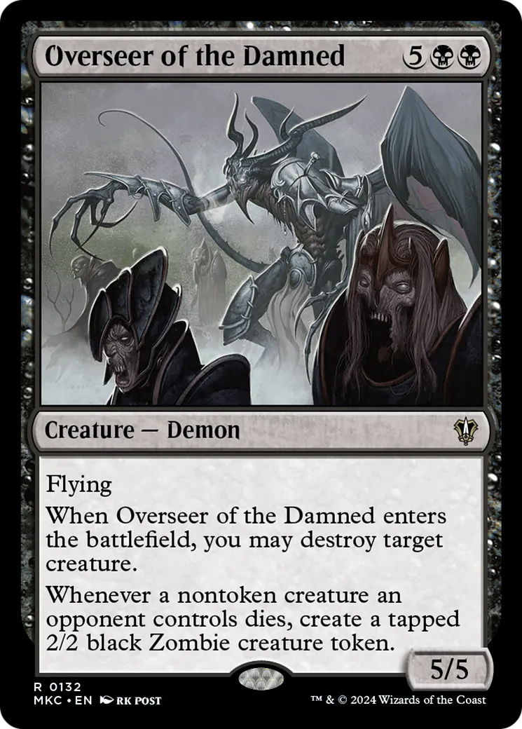 Brigadier des damnés — Murders at Karlov Manor Commander — Magic: The Gathering