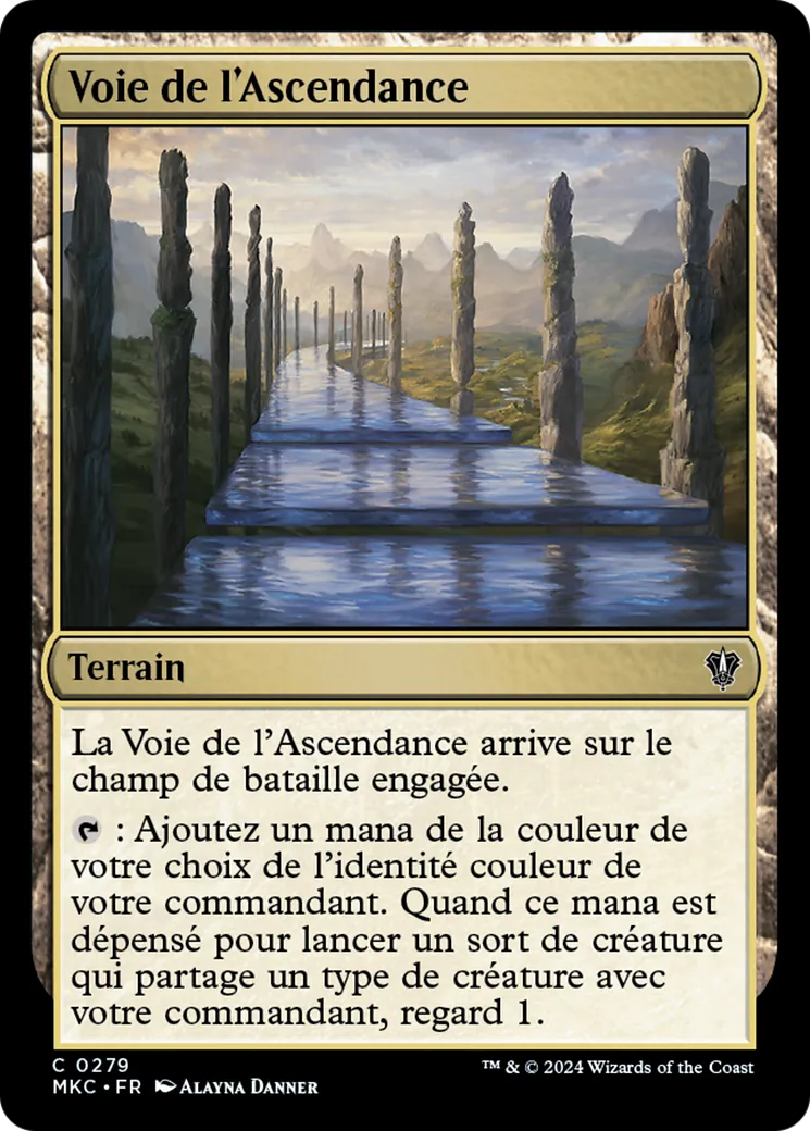 Voie de l'Ascendance — Murders at Karlov Manor Commander — Magic: The Gathering