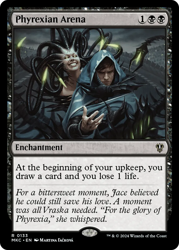 Phyrexian Arena — Murders at Karlov Manor Commander — Magic: The Gathering