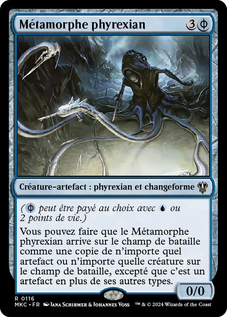 Métamorphe phyrexian — Murders at Karlov Manor Commander — Magic: The Gathering