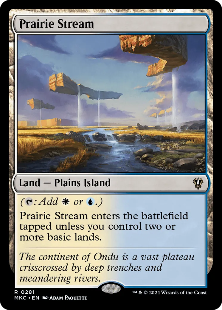 Prairie Stream — Murders at Karlov Manor Commander — Magic: The Gathering
