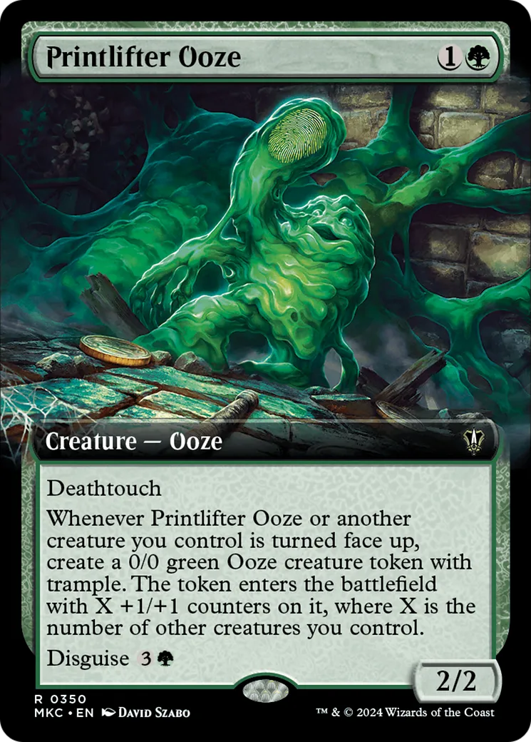 Printlifter Ooze — Murders at Karlov Manor Commander — Magic: The Gathering