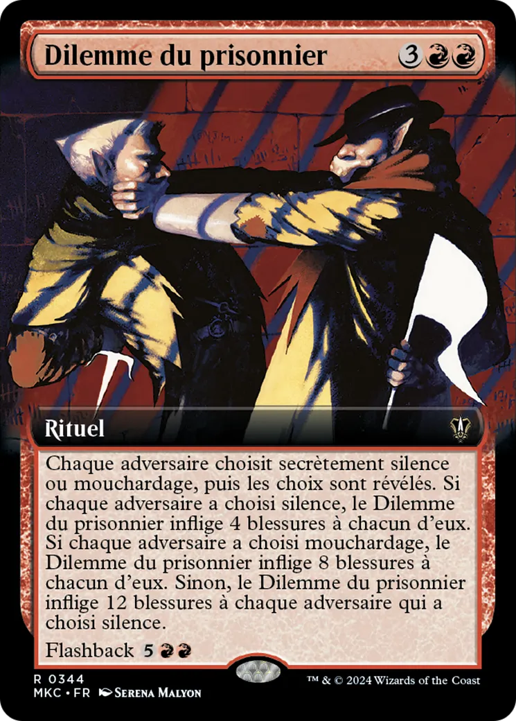 Dilemme du prisonnier — Murders at Karlov Manor Commander — Magic: The Gathering