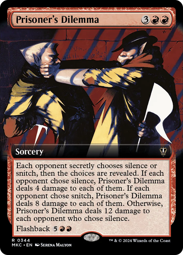 Prisoner's Dilemma — Murders at Karlov Manor Commander — Magic: The Gathering