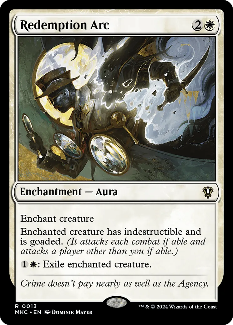Redemption Arc — Murders at Karlov Manor Commander — Magic: The Gathering