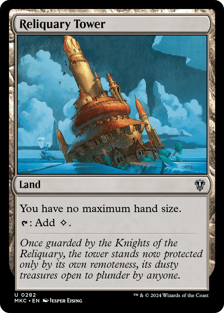 Reliquary Tower — Murders at Karlov Manor Commander — Magic: The Gathering
