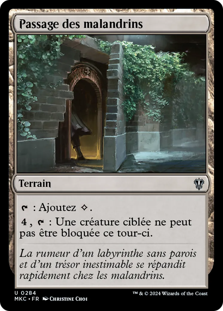 Passage des malandrins — Murders at Karlov Manor Commander — Magic: The Gathering
