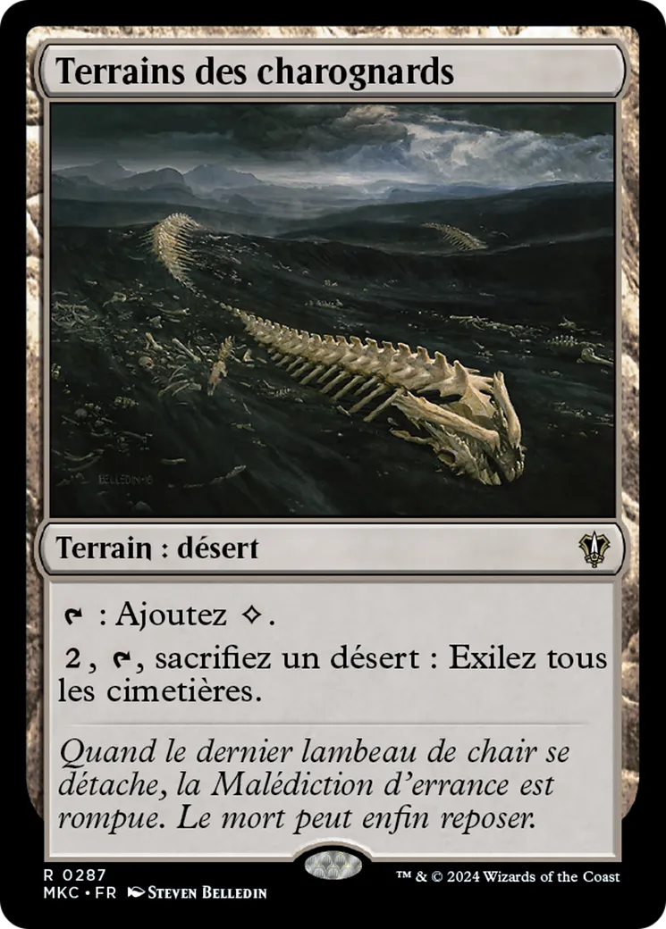 Terrains des charognards — Murders at Karlov Manor Commander — Magic: The Gathering