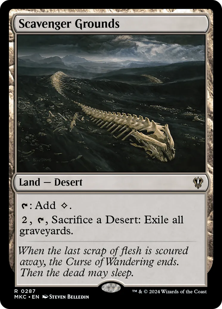 Scavenger Grounds — Murders at Karlov Manor Commander — Magic: The Gathering