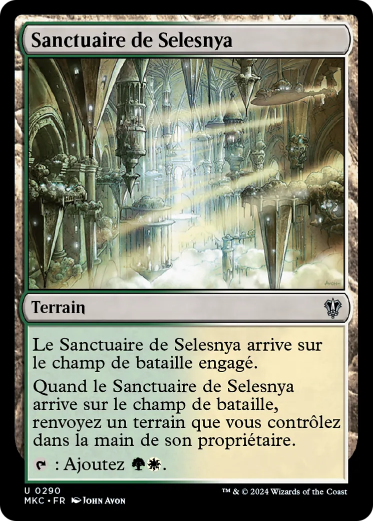 Sanctuaire de Selesnya — Murders at Karlov Manor Commander — Magic: The Gathering