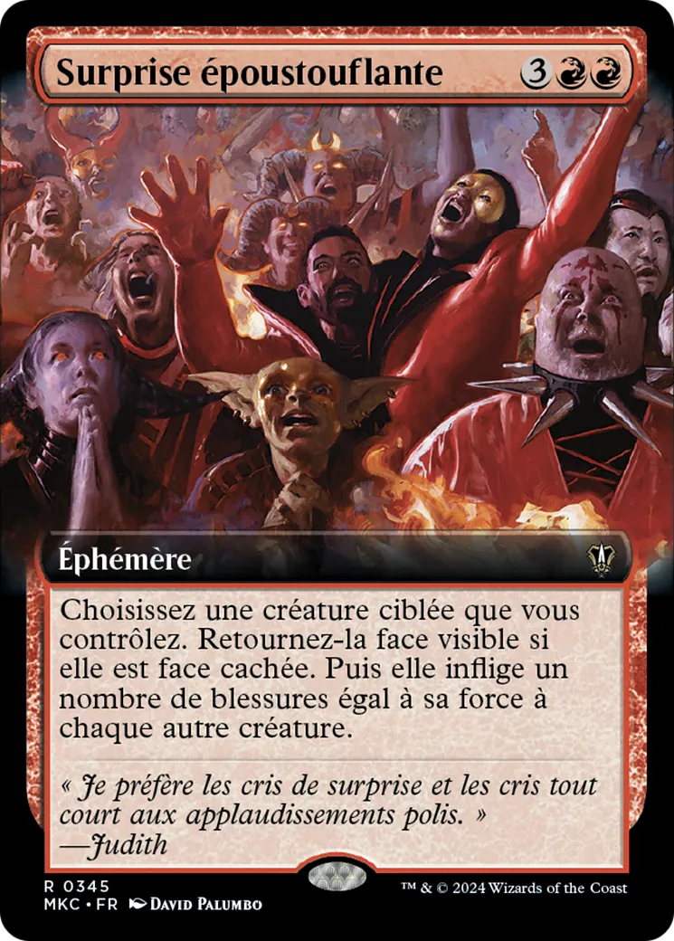 Surprise époustouflante — Murders at Karlov Manor Commander — Magic: The Gathering
