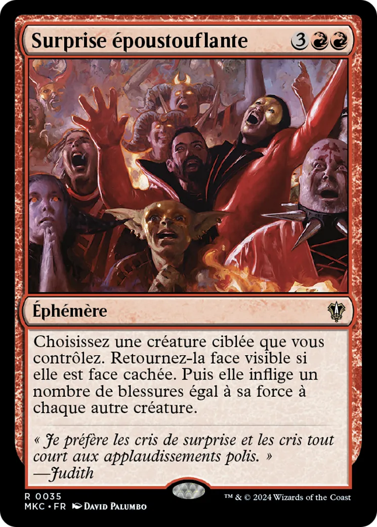 Surprise époustouflante — Murders at Karlov Manor Commander — Magic: The Gathering